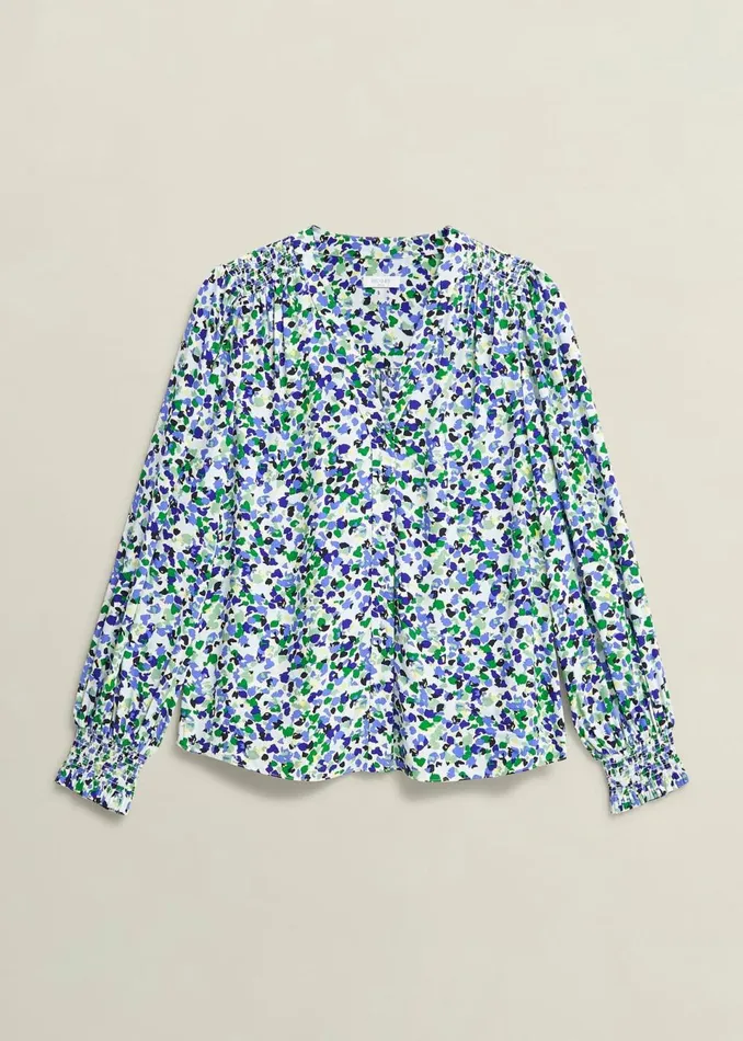 Women Tops Hobbs Debbie Blouse Multi