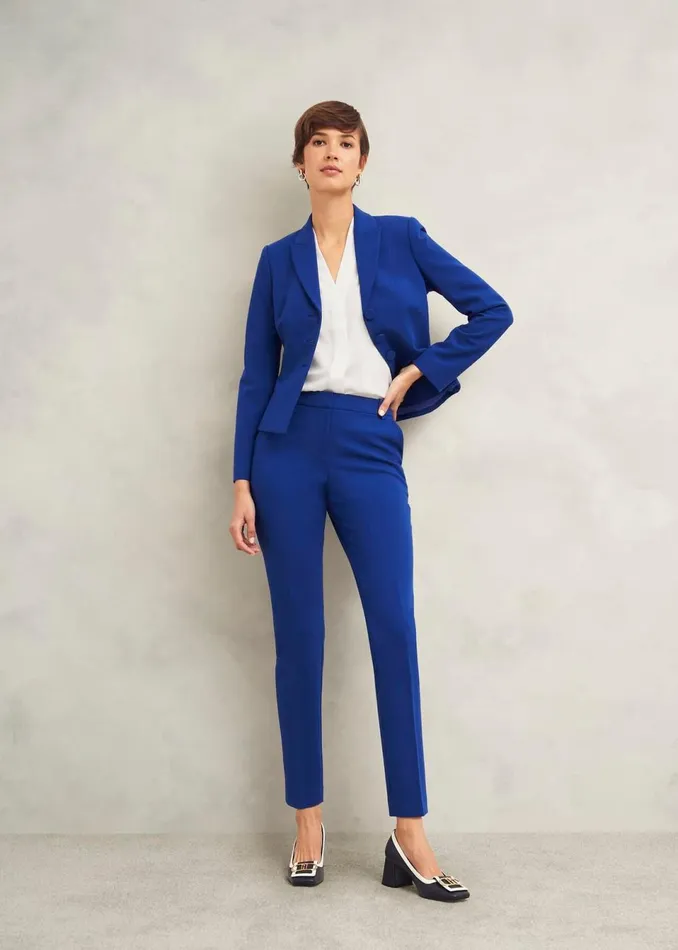 Women Tops Hobbs Poppy Blouse Ivory