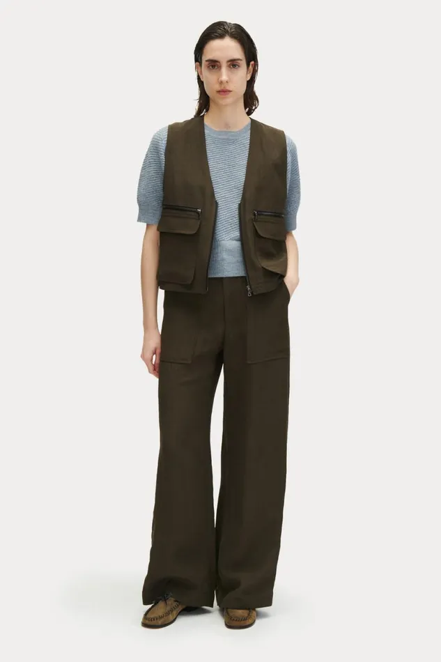 Women Tops Rachel Comey Davi Vest Charcoal