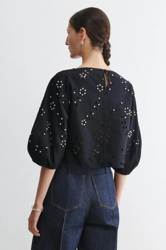 Women Tops Rachel Comey Mura Top Black