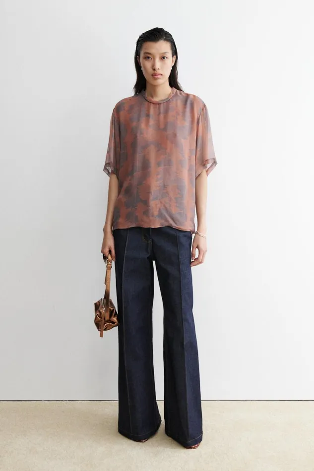 Women Tops Rachel Comey Pisano Top Mocha