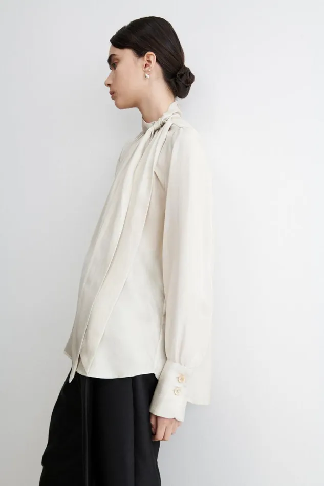 Women Tops Rachel Comey Tie Rite Top Dove
