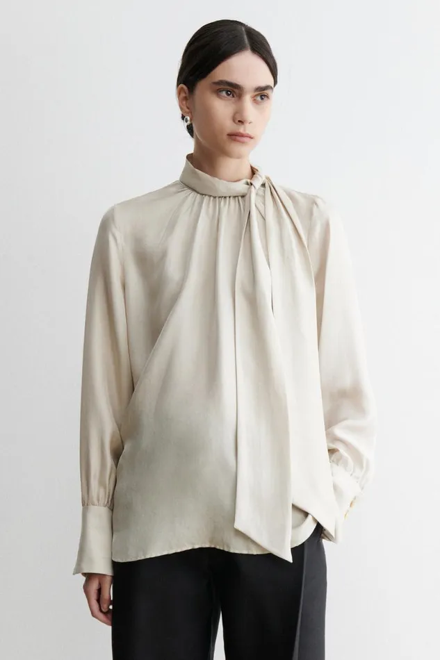 Women Tops Rachel Comey Tie Rite Top Dove