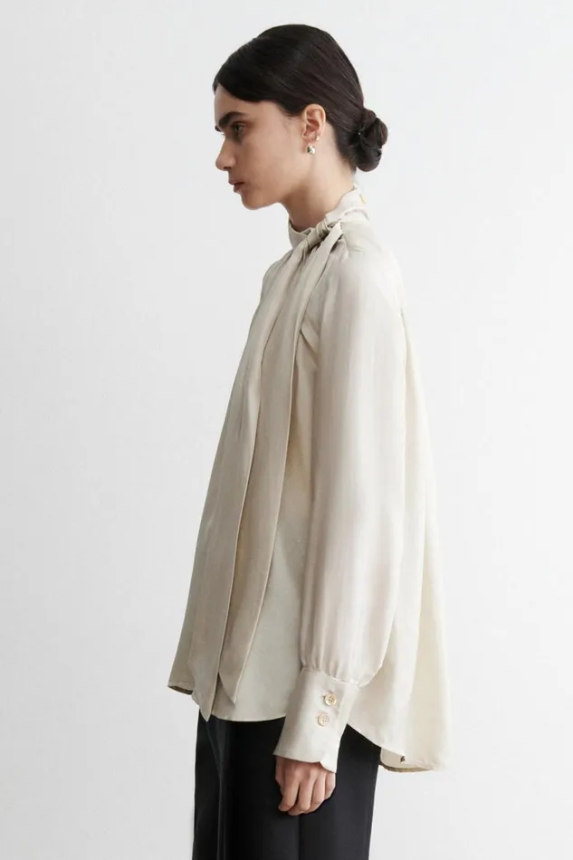 Women Tops Rachel Comey Tie Rite Top Dove