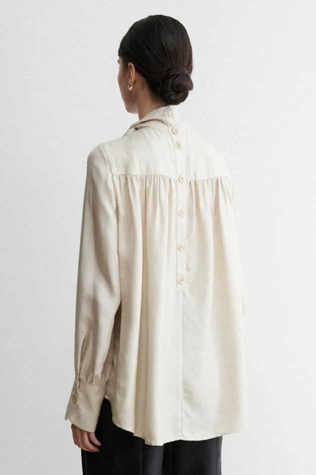 Women Tops Rachel Comey Tie Rite Top Dove