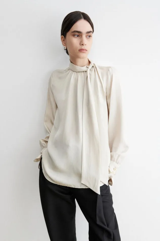 Women Tops Rachel Comey Tie Rite Top Dove