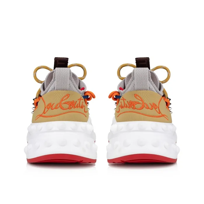 Women Trailnrun Running Sneakers 8211 Calf Leather Suede And Fabric 8211 Goose Christian Louboutin Sneakers