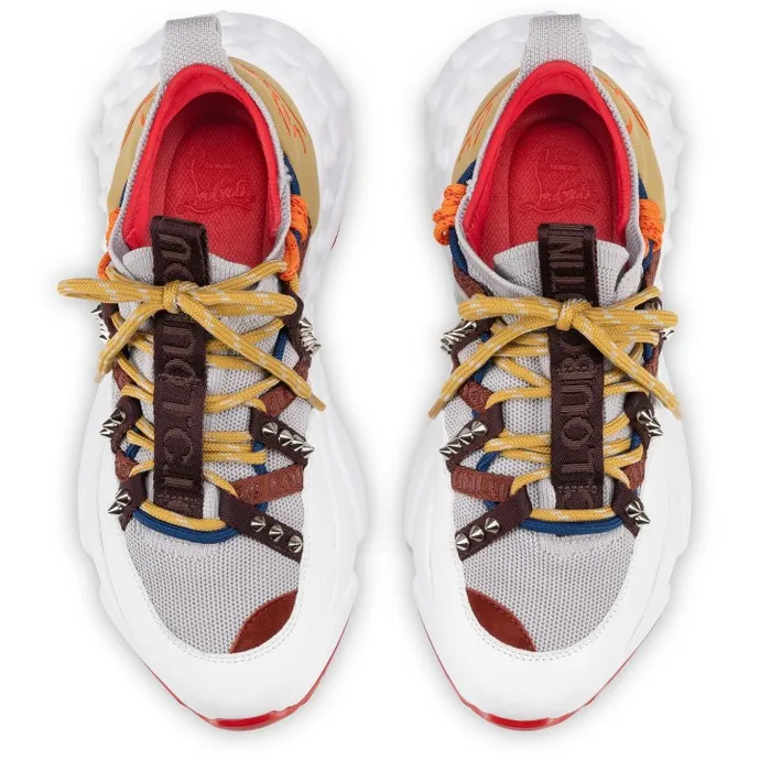 Women Trailnrun Running Sneakers 8211 Calf Leather Suede And Fabric 8211 Goose Christian Louboutin Sneakers
