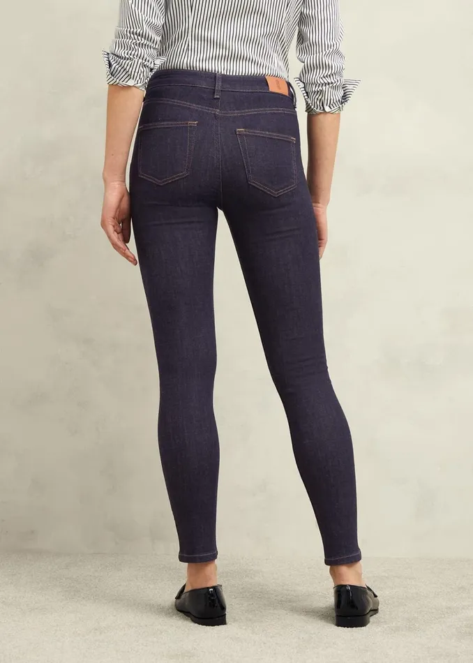 Women Trousers Hobbs Gia Sculpting Jeans Indigo