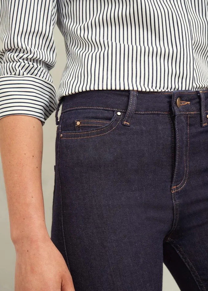 Women Trousers Hobbs Gia Sculpting Jeans Indigo