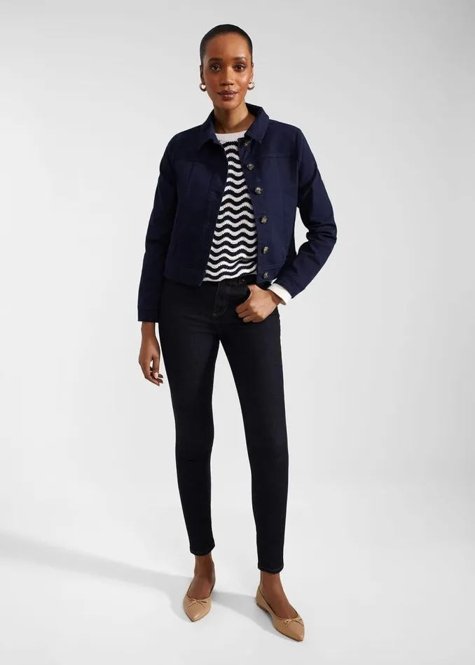 Women Trousers Hobbs Gia Sculpting Jeans Indigo