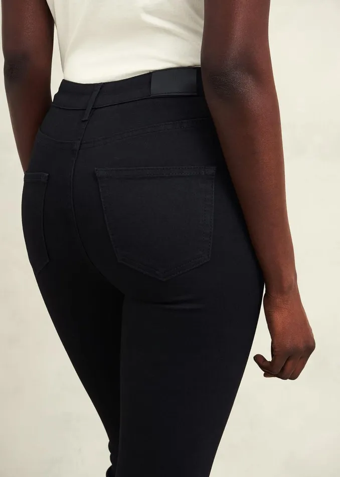 Women Trousers Hobbs Gia Sculpting Jeans With Stretch Black
