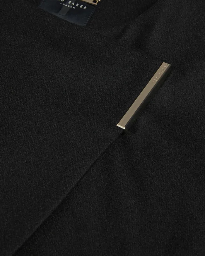 Women VALARIY 8211 Melton Wool Cape Black Ted Baker Coats and Jackets Women VALARIY 8211 Melton Wool Cape Black Ted Baker Coats and Jackets
