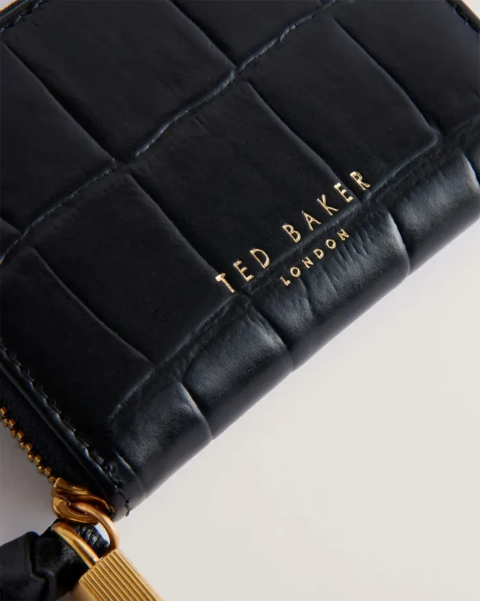 Women WESMIN 8211 Padlock Small Leather Purse Jetblack Ted Baker Purses and Cardholders Women WESMIN 8211 Padlock Small Leather Purse Jetblack Ted Baker Purses and Cardholders