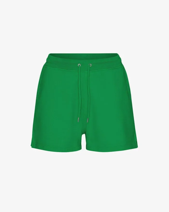 Women Women Organic Sweatshorts Kelly Green Colorful Standard Shorts