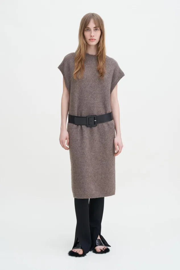 Women Wool Yak Dress Driftwood Filippa K Dresses