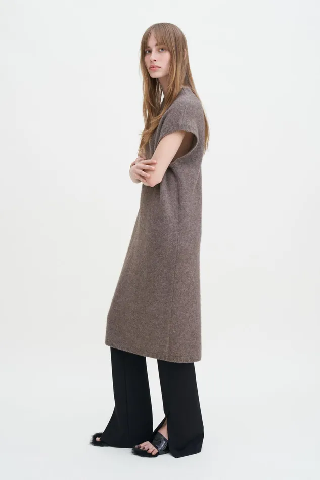 Women Wool Yak Dress Driftwood Filippa K Dresses