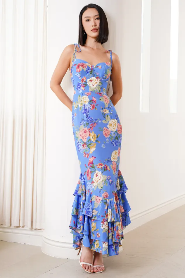 Women YUMI KIM Dresses BAXTER DRESS Blue Lagoon Kiss