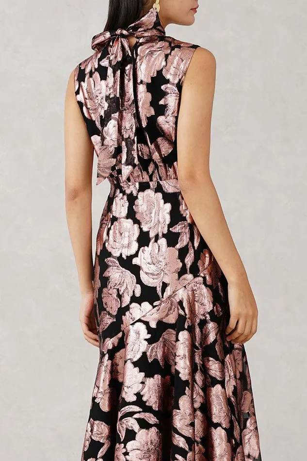 Women YUMI KIM Dresses BELLEN DRESS Brocade Rose Black