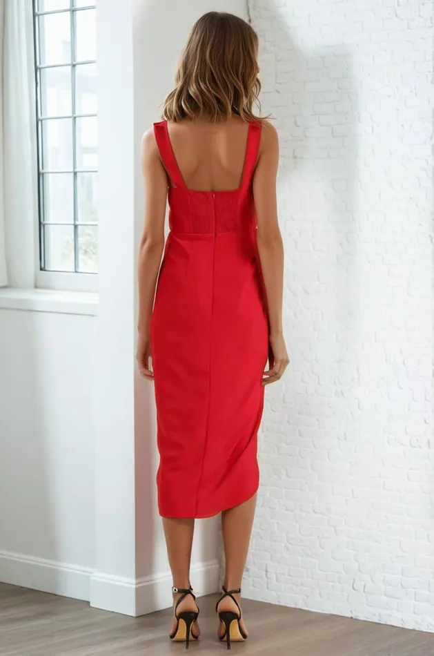 Women YUMI KIM Dresses BILLY DRESS Burgundy Red