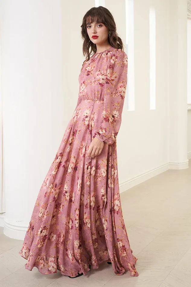 Women YUMI KIM Dresses BRIA MAXI Autumn Dance Berry