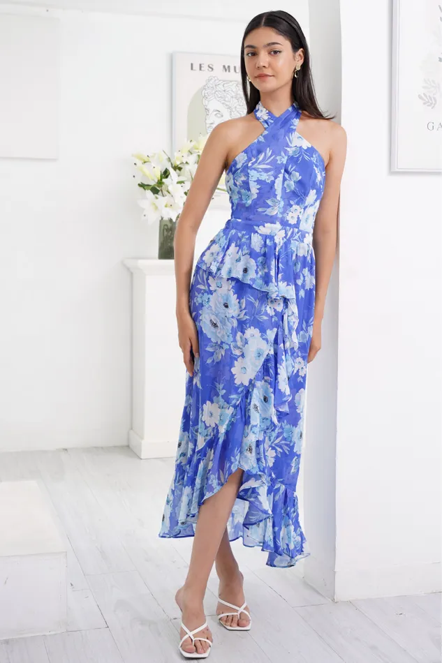 Women YUMI KIM Dresses MARIANA DRESS Deep Lagoon Blue