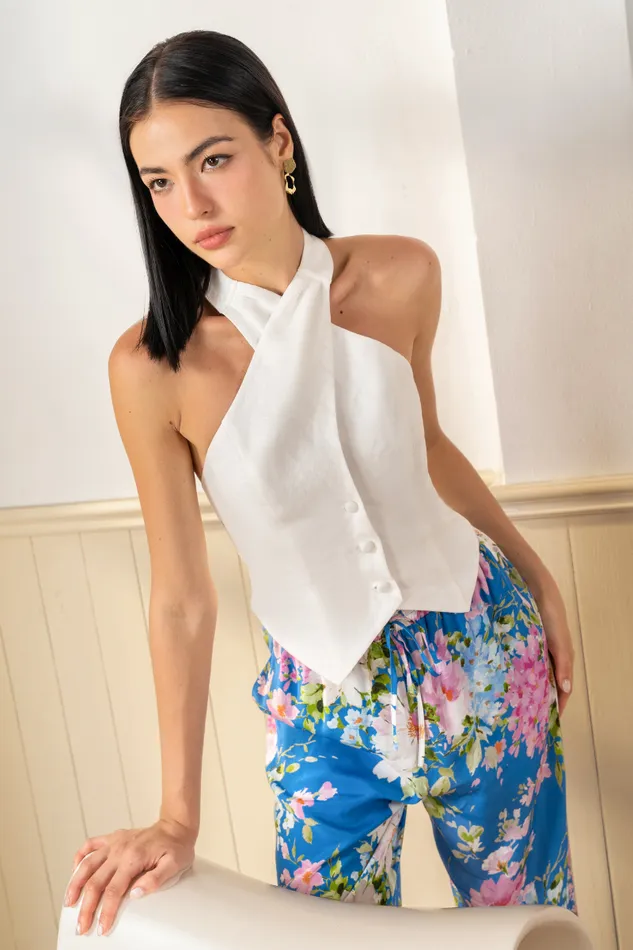 Women YUMI KIM Tops AIDA LINEN TOP White
