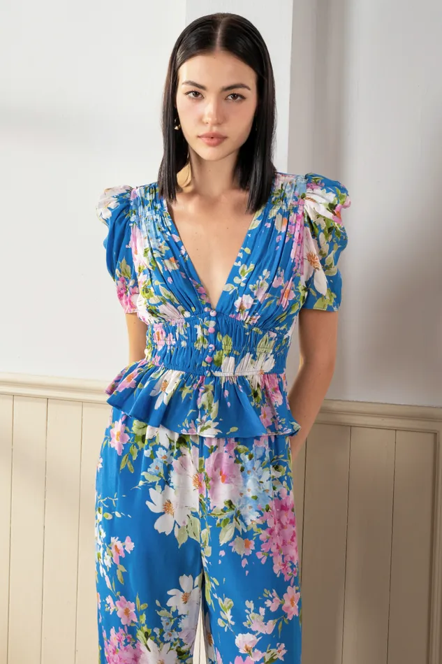 Women YUMI KIM Tops KAYLA TOP Soft Kiss Royal