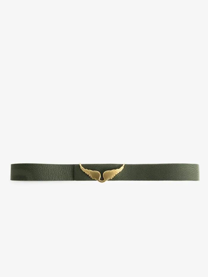 Women Zadig and Voltaire Belts Reversible Rock Belt Record