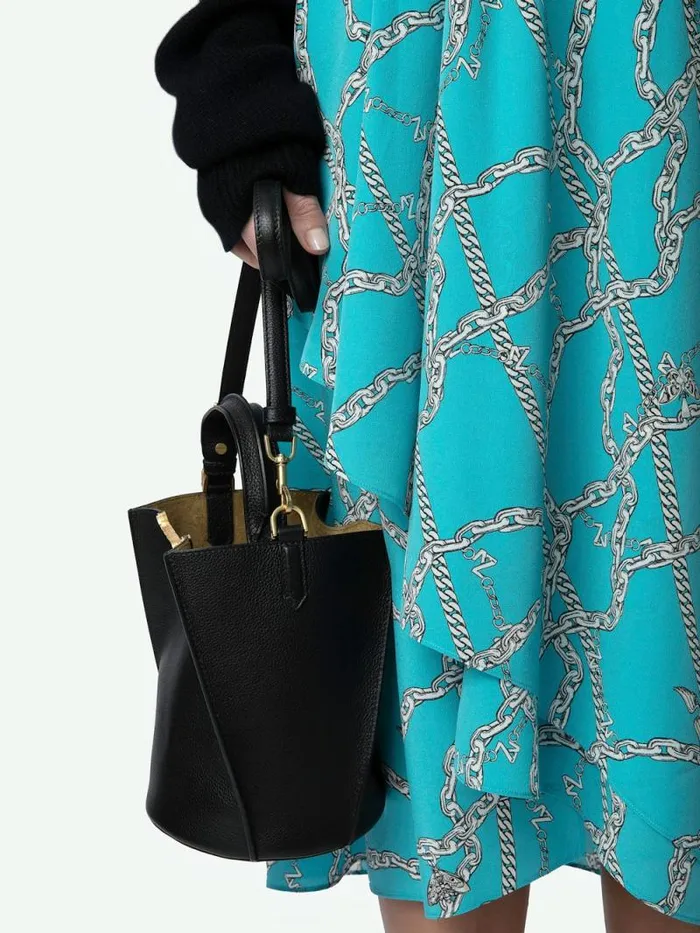 Women Zadig and Voltaire Dresses and Skirts Randall Silk Dress Aqua Women Zadig and Voltaire Dresses and Skirts Randall Silk Dress Aqua