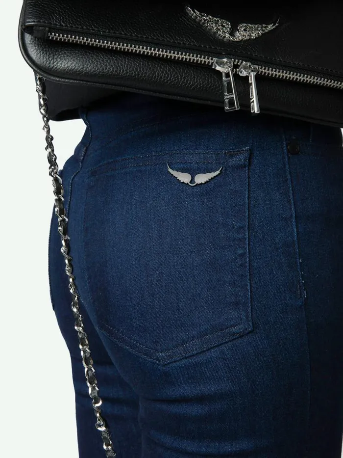 Women Zadig and Voltaire Pants and Shorts Jett Skinny Jeans Dark Indigo Women Zadig and Voltaire Pants and Shorts Jett Skinny Jeans Dark Indigo