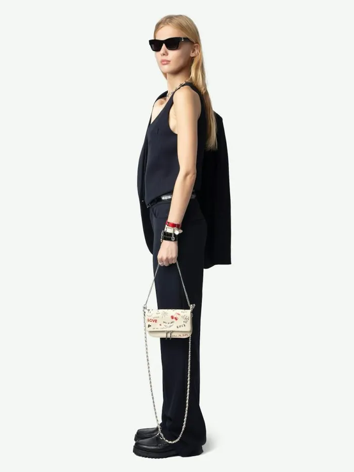 Women Zadig and Voltaire Pants and Shorts Pistol Wool Pants Encre Women Zadig and Voltaire Pants and Shorts Pistol Wool Pants Encre