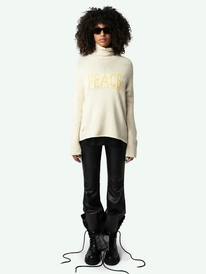 Women Zadig and Voltaire Sweaters and Cardigans Almy Sweater Latte
