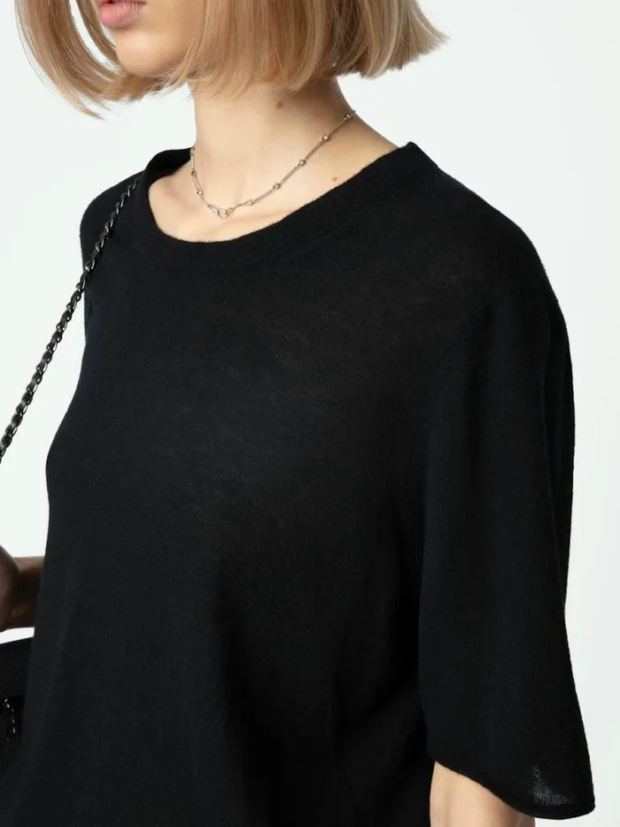 Women Zadig and Voltaire Sweaters and Cardigans Ida Cashmere Sweater Black