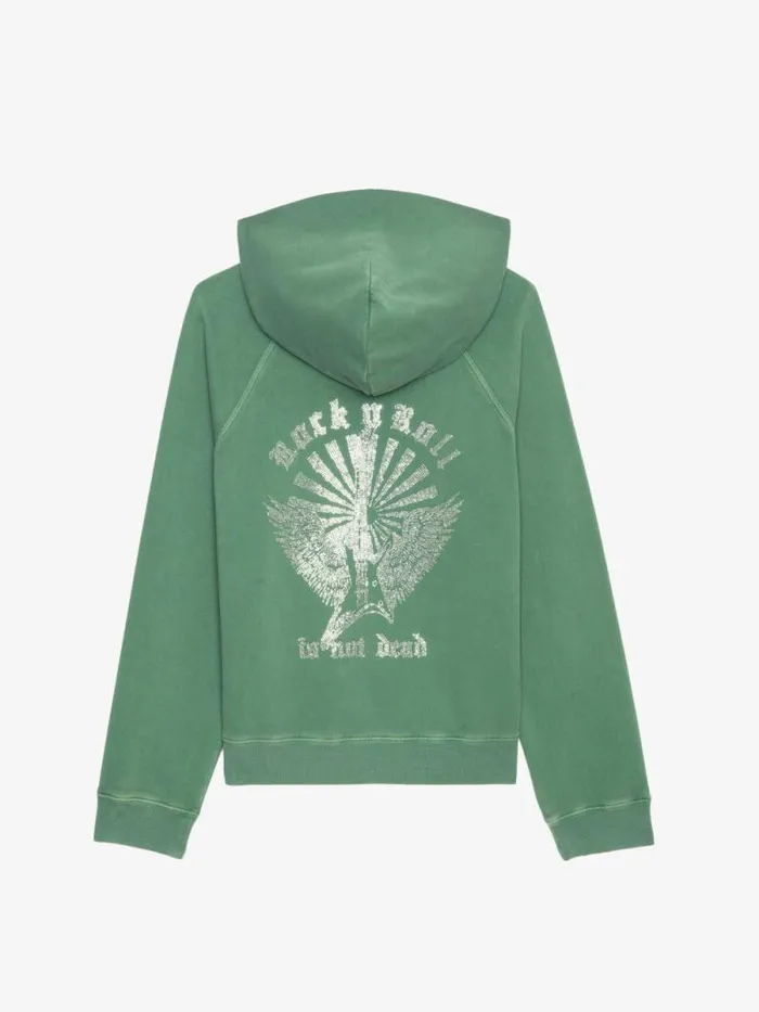 Women Zadig and Voltaire Sweatshirts and Hoodies Georgy Sweatshirt Coriander Women Zadig and Voltaire Sweatshirts and Hoodies Georgy Sweatshirt Coriander