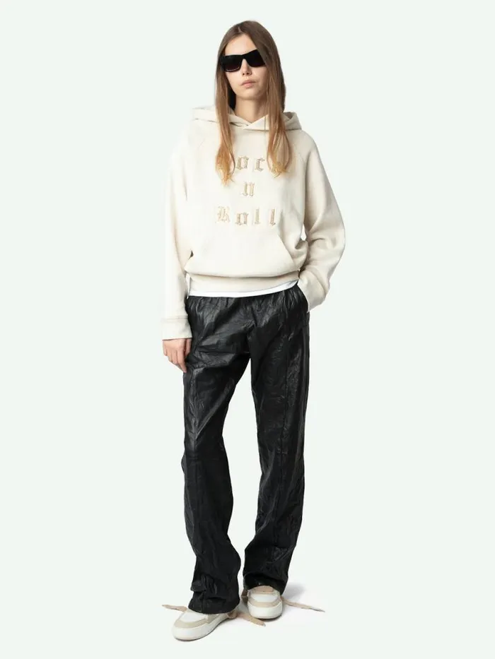 Women Zadig and Voltaire Sweatshirts and Hoodies Georgy Sweatshirt Light Sugar