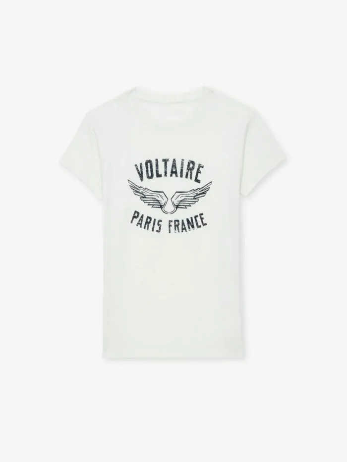 Women Zadig and Voltaire TShirts Walk Voltaire Wings Tshirt Judo Women Zadig and Voltaire TShirts Walk Voltaire Wings Tshirt Judo
