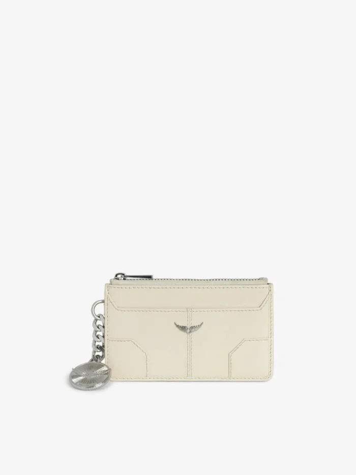 Women Zadig and Voltaire Wallets and Leather Goods Sunny Card Card Holder Flash