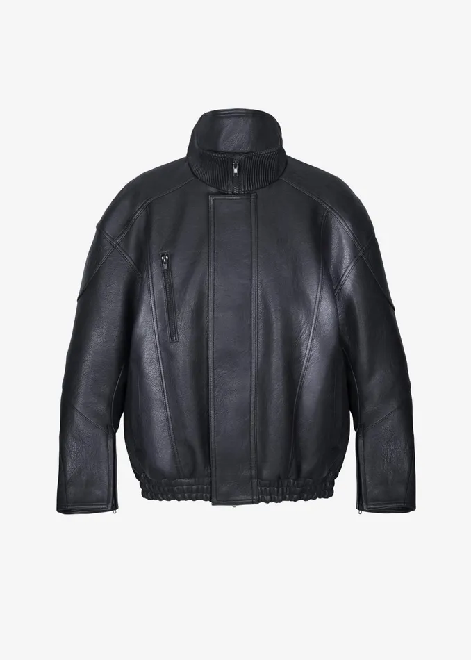Women Zion Quilted Bomber Jacket 8211 Black The Frankie Shop Outerwear